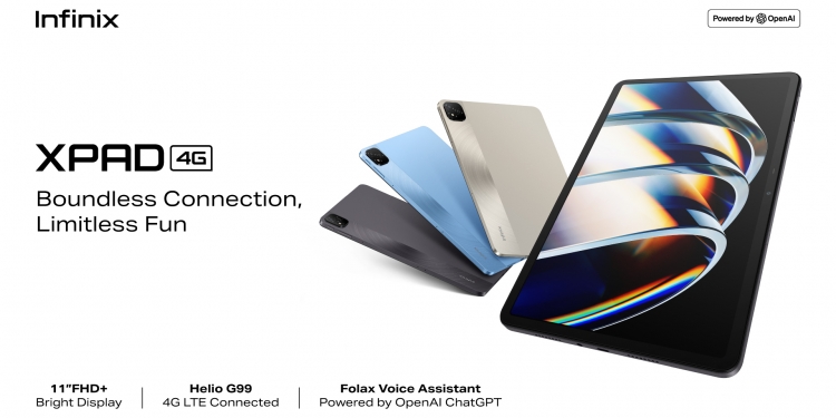 Infinix XPAD bakal tiba di Malaysia tidak lama lagi