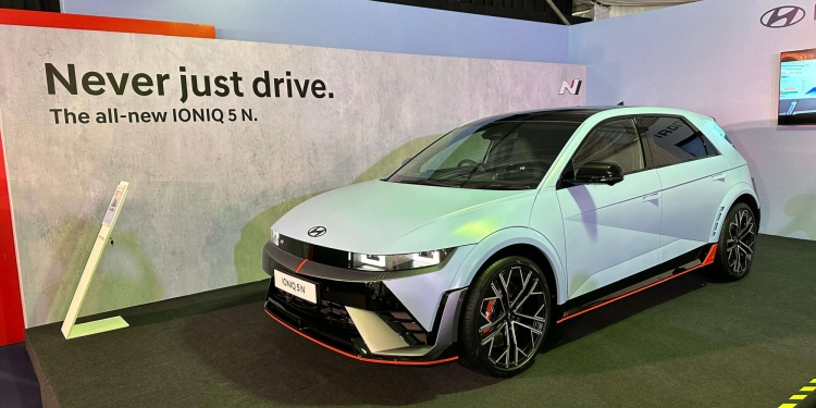Hyundai Ioniq 5 N dipamerkan di Sime Darby Motor Automania 2024 Bukit Jalil