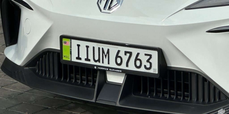 Plat khas untuk EV Malaysia selepas 9 September 2024, ini info yang perlu anda tahu