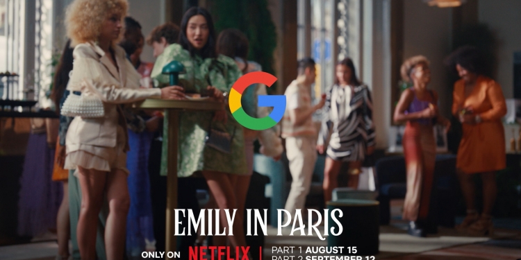 Guna Google Lens sewaktu tonton Emily in Paris di Netflix dan lihat hasilnya