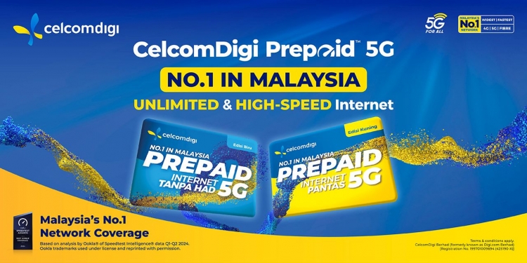 CelcomDigi naik taraf Prepaid 5G 39, kini lebih pantas dan lebih kuota