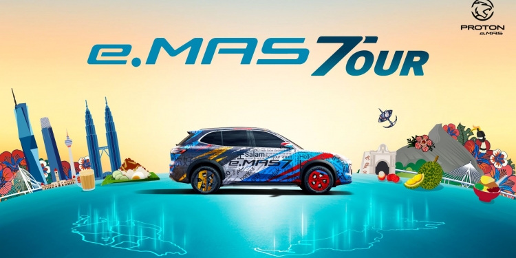 Proton e.MAS 7 mulakan kembara 2,000km kelilingi Malaysia, Oktober 2024 ini