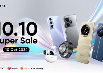 Realme tawar diskaun sehingga RM500 sempena jualan Super Sale 10.10
