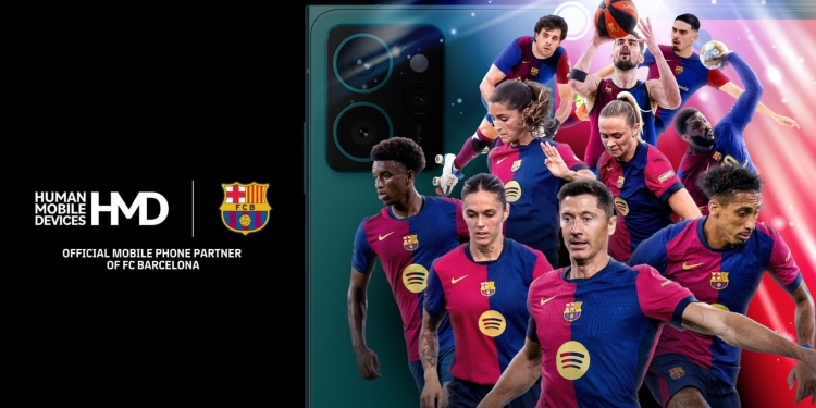 HMD umum kerjasama dengan FC Barcelona, serta lancar HMD Skyline & Barbie Phone