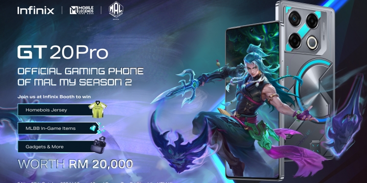 Infinix GT 20 Pro akan beraksi di MAL MY, hadiah sehingga RM20,000 menanti pengunjung