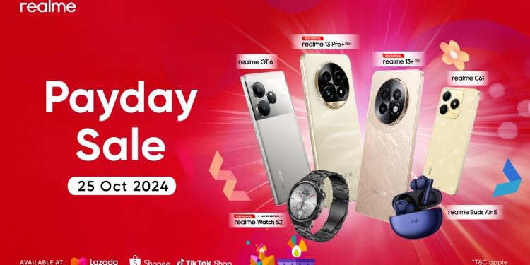PROMO: Realme GT 6T turun harga RM500 sempena Payday Sale bulan Oktober