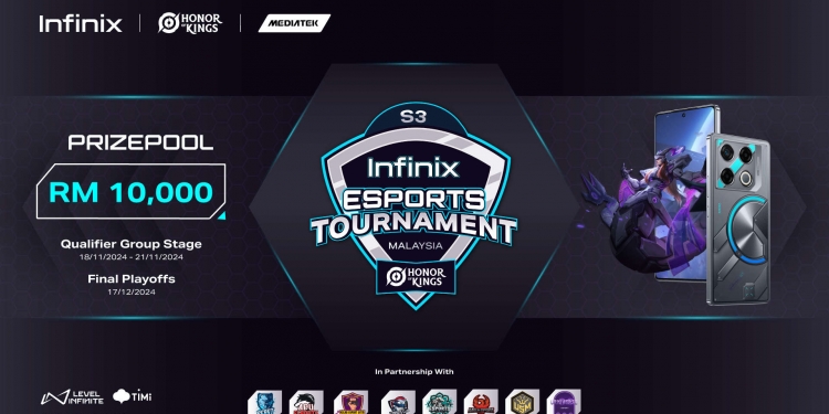 Infinix Esport Tournament Musim 3 2024 dipacu Infinix GT 20 Pro