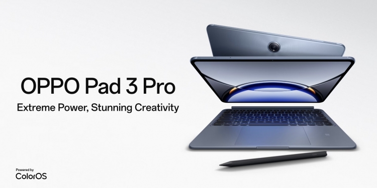 Oppo Pad 3 Pro, tablet flagship berkuasa Snapdragon 8 Gen 3 dengan 8 speaker