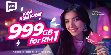 Yes 5G KawKawKaw: Tawaran terhad 999GB data untuk hanya RM1