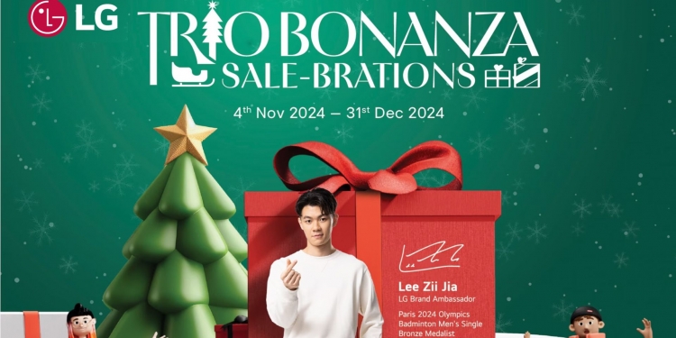 Promo akhir tahun LG, rebat sampai RM2,500 kelengkapan rumah