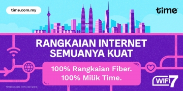 Alami pengalaman Internet terbaik dengan Rangkaian Fiber 100% milik Time