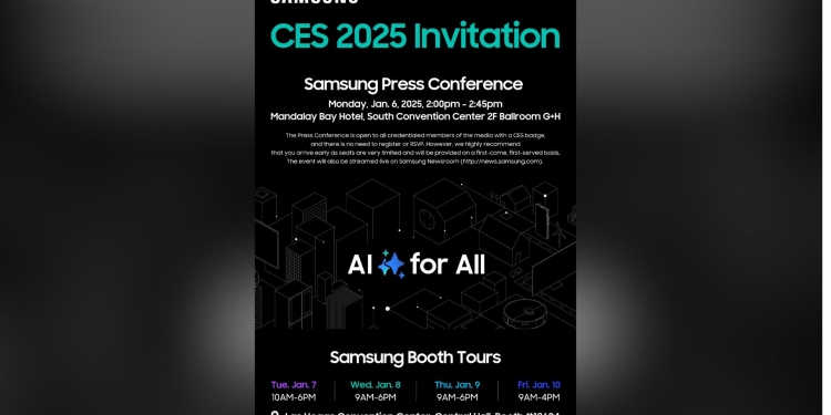 Samsung akan perkenal produk rumah baru dikuasakan “AI Home” pada 6 Januari 2025