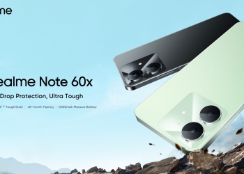 Realme Note 60x kini di Malaysia, telefon murah tahan lasak berkuasa Unisoc T612