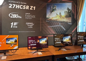 Acer lancar monitor gaming AOPEN baru, sokong AMD FreeSync & kadar penyegaran 280Hz