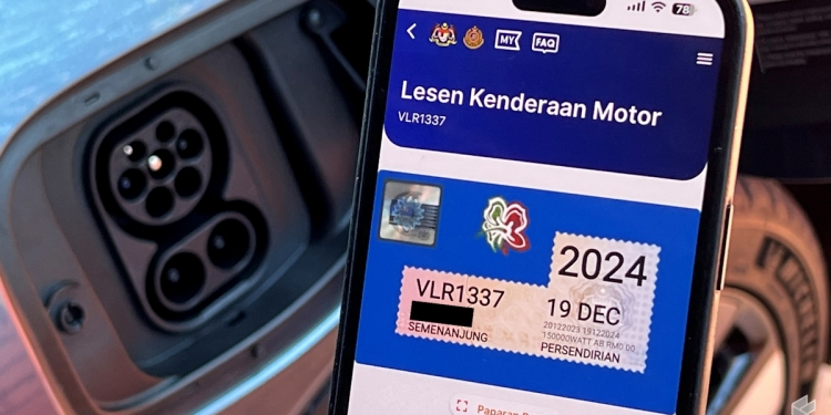 Pengecualian cukai jalan kereta elektrik tidak akan dilanjutkan selepas 2025