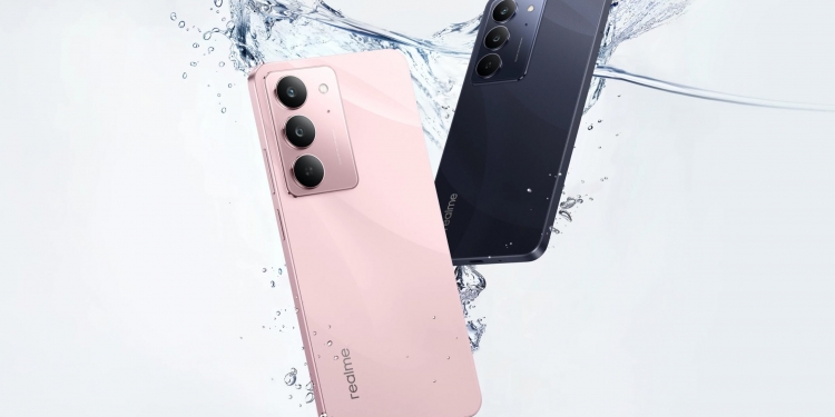Realme C75x dilancar, telefon murah dengan kalis air IP69 dan skrin 120Hz