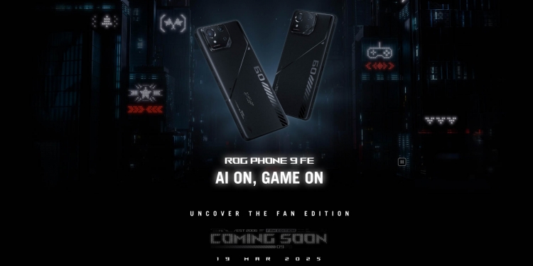 ROG Phone 9 FE, telefon gaming mampu milik Asus akan dilancar di Malaysia pada 19 Mac