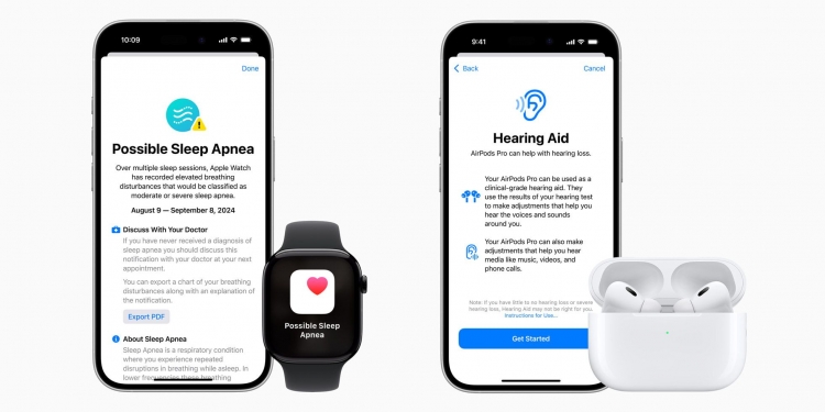 Apple lancar ciri bantuan pendengaran dan apnea tidur di Malaysia, ini cara gunakannya