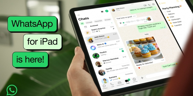 WhatsApp akhirnya tiba di iPad, ini semua ciri menarik yang boleh anda guna