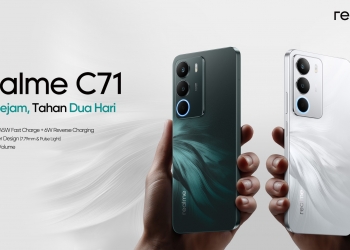 Realme C71 akan dilancar pada 12 Jun, hadir dengan bateri 6,300mAh & kamera 50MP