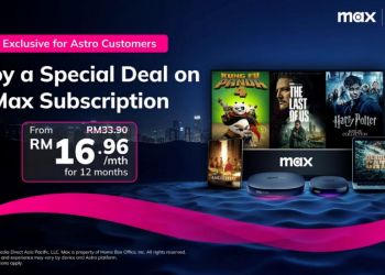 Astro tawar diskaun 50% untuk Max dengan langganan 12 bulan, tersedia waktu terhad