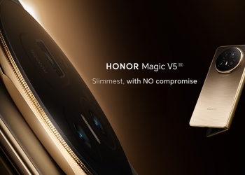 Honor Magic V5 diumum, telefon lipat ternipis dunia berkuasa Snapdragon 8 Elite & kalis air IP59