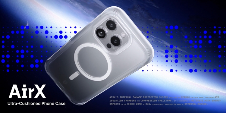 Rhinoshield AirX lindungi iPhone anda luar dan dalam, serap impak sehingga 81%