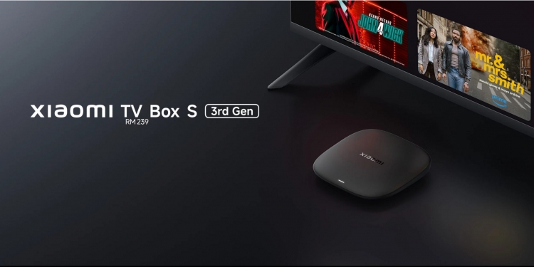 Xiaomi TV Box S Gen-3 kini di Malaysia, kotak TV Google 4K dengan storan besar