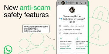 WhatsApp perkenal ciri keselamatan baru untuk lindungi anda daripada scammer