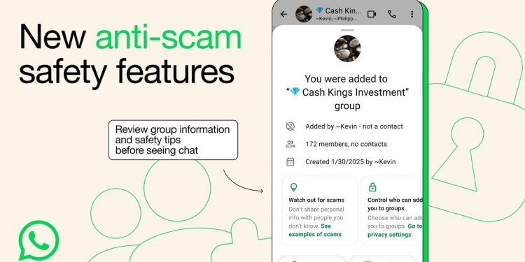 WhatsApp perkenal ciri keselamatan baru untuk lindungi anda daripada scammer