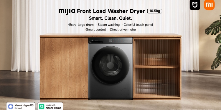 Xiaomi Mijia Washer Dryer kini rasmi di Malaysia, hanya RM1,499 untuk masa terhad