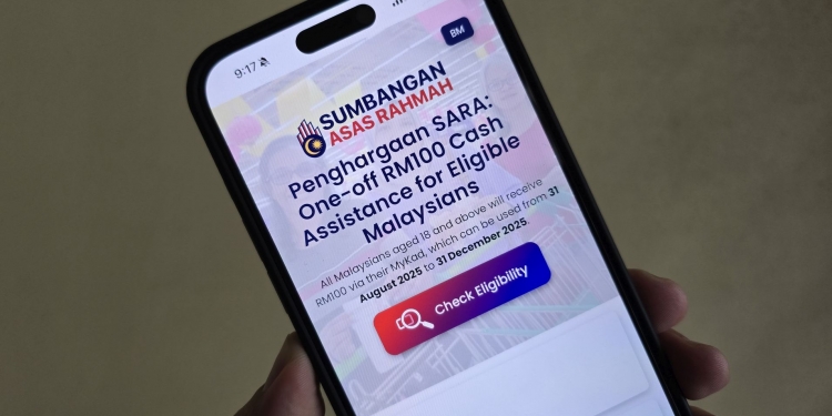 Bantuan SARA RM100: Semakan kelayakan kini dibuka, ini caranya
