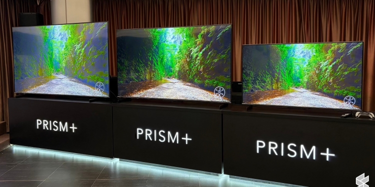 PRISM+ umum TV QD Mini-LED siri U & peti sejuk Inspire dengan pintu boleh disuaikan