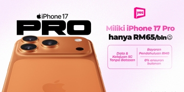 Yes tawar iPhone 17 Pro paling mampu milik di Malaysia, dapatkan sekarang