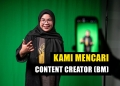 SoyaCincau mencari Pencipta Kandungan (Content Creator) Bahasa Melayu