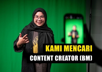 SoyaCincau mencari Pencipta Kandungan (Content Creator) Bahasa Melayu