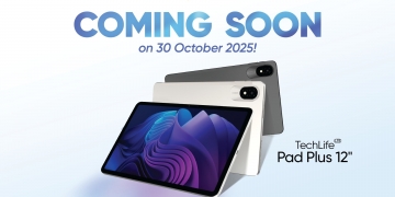 TechLife Pad Plus 12 LTE bakal tiba di Malaysia 30 Oktober