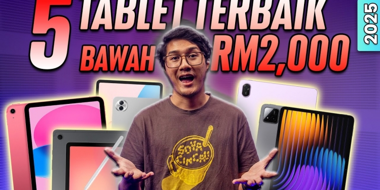 5 Terbaik: Tablet bawah RM2,000, sokong 5G dan sesuai untuk melukis