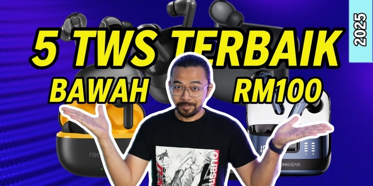 5 Terbaik: Fon putik bawah RM100, ada ANC dan bateri tahan lama!