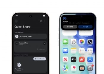 Google aktifkan sokongan AirDrop untuk perkongsian fail antara Android dan iPhone