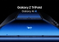 Samsung Galaxy Z TriFold: Telefon lipat tiga nipis dengan skrin besar 10″ & bateri 5,600mAh