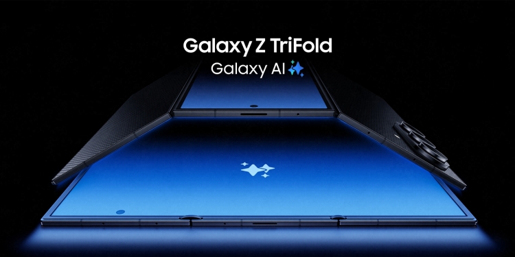 Samsung Galaxy Z TriFold: Telefon lipat tiga nipis dengan skrin besar 10″ & bateri 5,600mAh