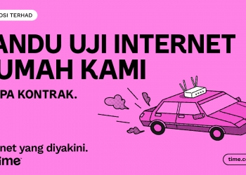 Time perkenal pelan internet fiber tanpa kontrak untuk masa terhad