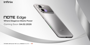 Infinix Note Edge tiba di Malaysia 4 Feb, guna Dimensity 7100 & bateri 6,500mAh