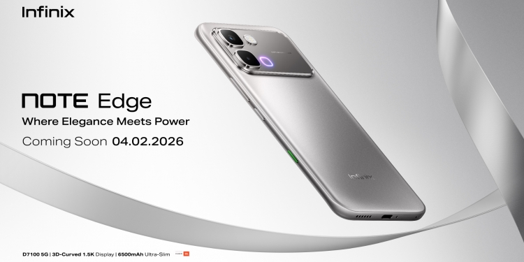 Infinix Note Edge tiba di Malaysia 4 Feb, guna Dimensity 7100 & bateri 6,500mAh