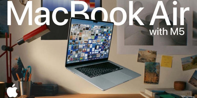 MacBook Air 2026: Kini dengan cip M5, SSD lebih pantas dan WiFi 7, dari RM4,699