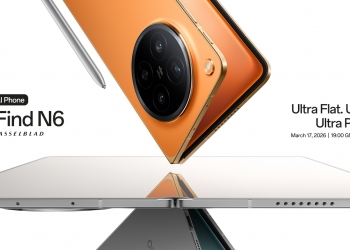 Oppo Find N6 dilancar 17 Mac, tampil dengan skrin hampir tanpa kesan lipatan dan kamera 200MP