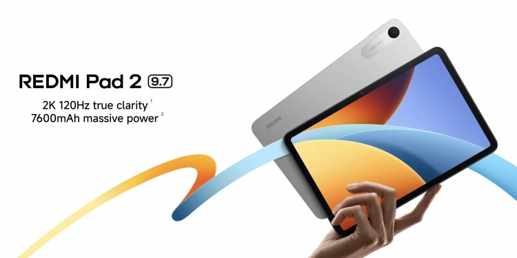 Xiaomi lancar Redmi Pad 2 9.7, tablet kompak dengan skrin 120Hz dan cip Snapdragon