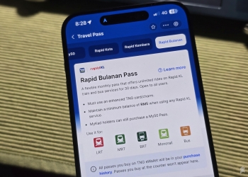 Rapid KL kini tawar Pas Rapid Bulanan RM150 untuk bukan warganegara menerusi TNG eWallet