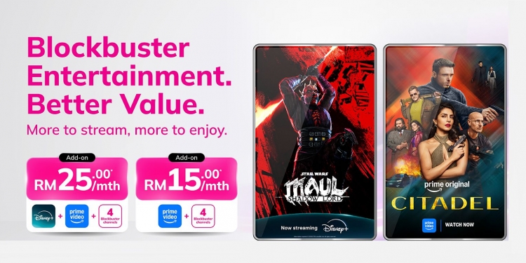 Astro perkenal pakej penstriman baharu Disney+, Prime Video & Viu dari RM15/bulan